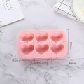 Silicone Valentine's Day heart-shaped cake mold